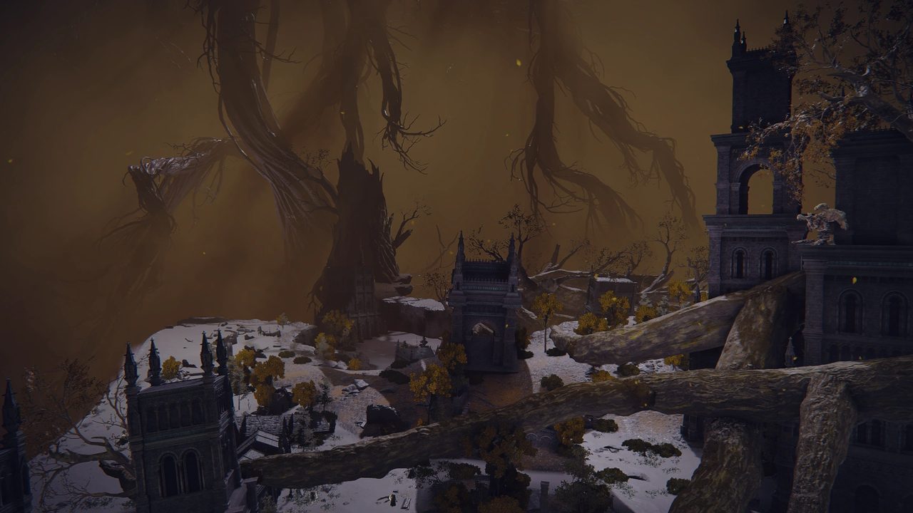 Deeproot Depths — the land beneath the Erdtree's root network where Godwyn's corpse rests