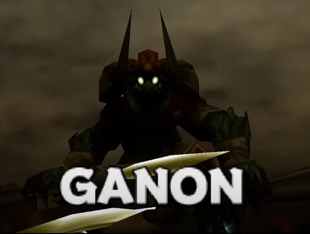 Ganon, Ganondorf's beast form, in the final battle