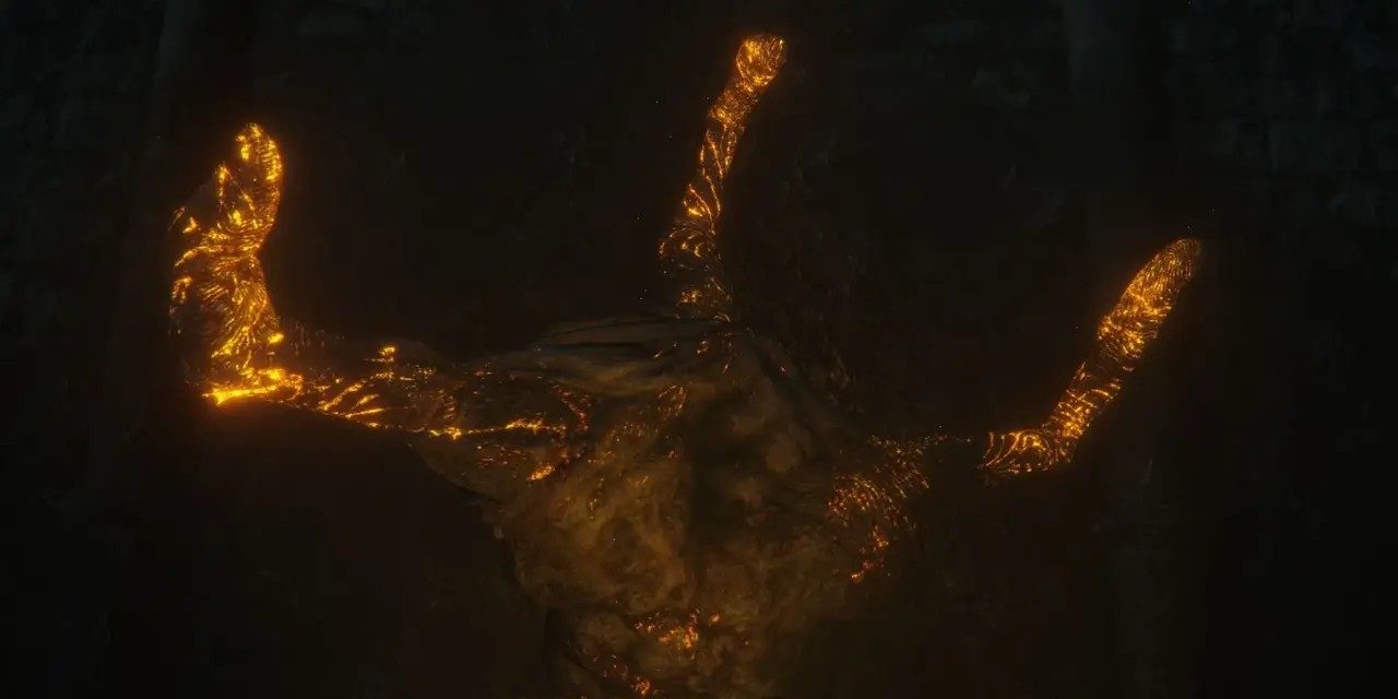 The Three Fingers, embodiment of the Frenzied Flame beneath the capital Leyndell