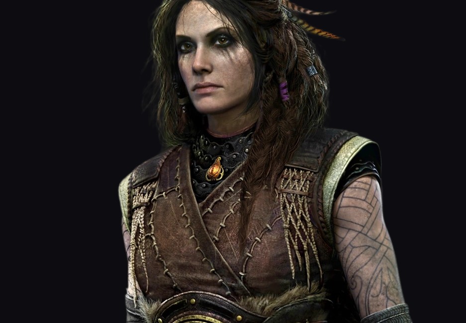 Freya, nữ thần Vanir bị lưu đày ở Midgard, mẹ của Baldur trong God of War