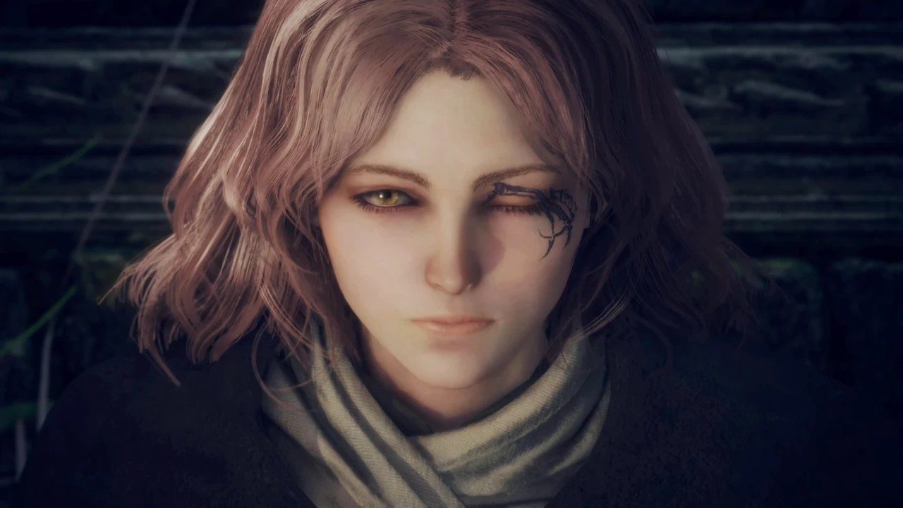 Melina appearing before the Tarnished in Elden Ring's opening