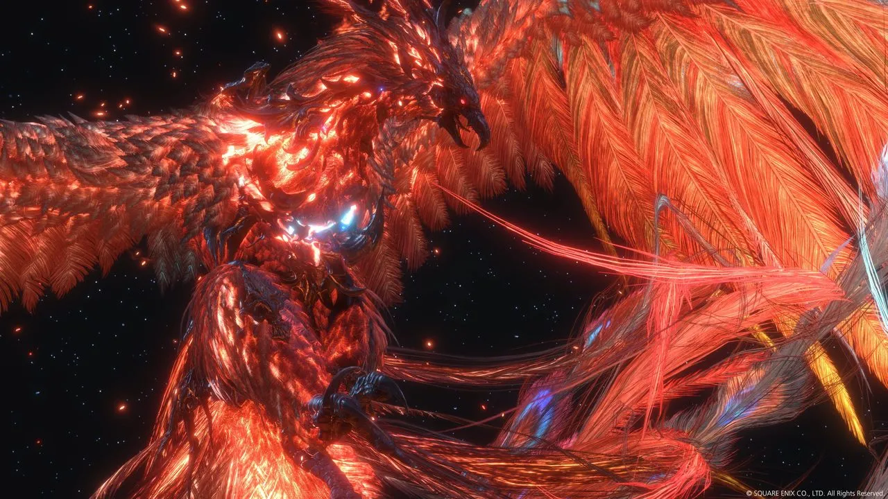 The Phoenix — Eikon of fire and rebirth, guardian of House Rosfield of Rosaria