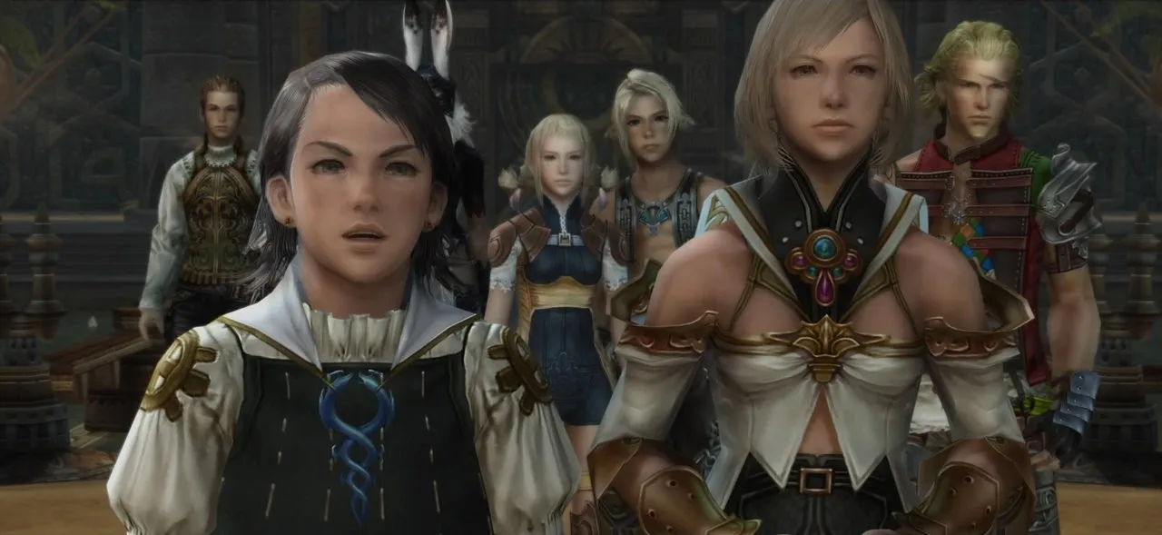 Larsa Solidor traveling with Ashe's party
